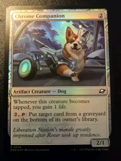 Chrome Companion 0236 Foil Common Edge Of Eternities Magic: The Gathering - Image 1