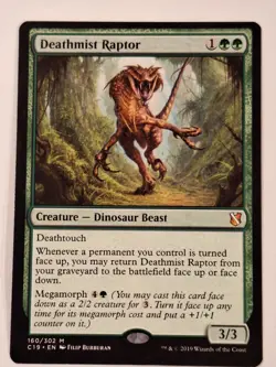 Deathmist Raptor - Commander: 2019 - Magic the Gathering MTG Nice! - Image 1