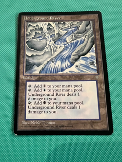 Underground River - Ice Age - MTG - Magic the Gathering - Image 1