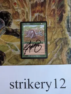 Plow Under - Urza’s Destiny - Signed by Edward P. Beard, Jr. - MTG - Image 1