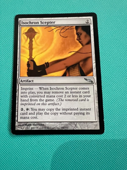 Isochron Scepter - Mirrodin - MTG - Magic the Gathering - Image 1