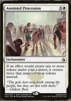 NM Anointed Procession #002/269 "The List" Reprint Amonkhet - Image 1