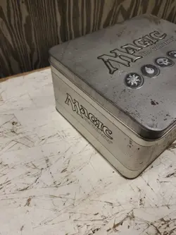 Deckmasters Garfield vs. Finkel Metal Case EMPTY TIN ONLY MTG Magic Gathering - Image 3
