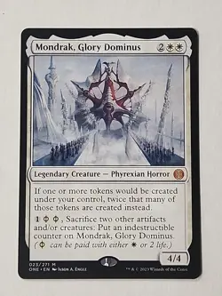 Mondrak, Glory Dominus Phyrexia: All Will Be One Regular ONE 023/271 - Image 1