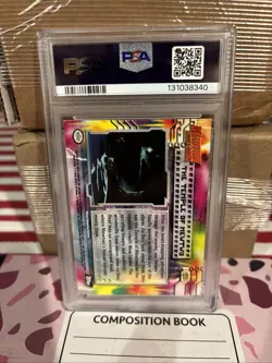 Temple of Mewtwo #18 - Pokemon 1999 Topps Movie - PSA 7 - Foil - Image 2