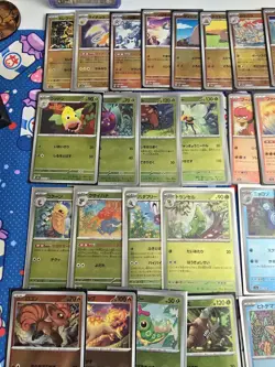 Pokemon 151 Japanese Pokeball Reverse Holo Lot - Image 4