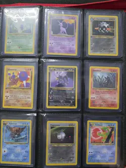 Vintage Pokemon Neo Discovery 2001 Masterset 100% Complete NM Inc. 1st Edition - Image 4