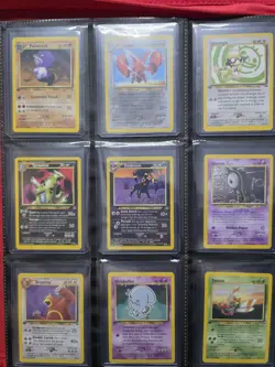Vintage Pokemon Neo Discovery 2001 Masterset 100% Complete NM Inc. 1st Edition - Image 5