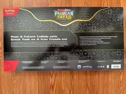 Pokemon TCG Paldean Fates Great Tusk Iron Treads Ex Premium Collection - Image 2