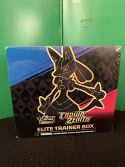 Pokemon TCG: Sword & Shield Crown Zenith Elite Trainer Box ETB - Sealed - New - Image 1