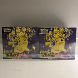 Pokemon TCG Surging Sparks Pokemon Center Elite Trainer Box ETB New/Sealed x 2 - Image 1
