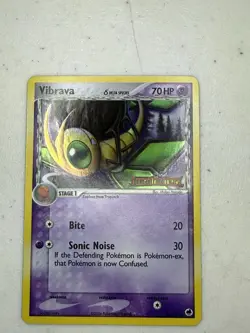 Vibrava (Delta Species) 42/101 Dragon Frontiers Reverse Holo (Stamped) Pokemon - Image 2