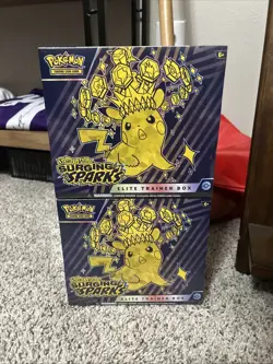 Pokemon Scarlet And Violet: Surging Sparks Elite Trainer Box ETB SEALED - Image 2