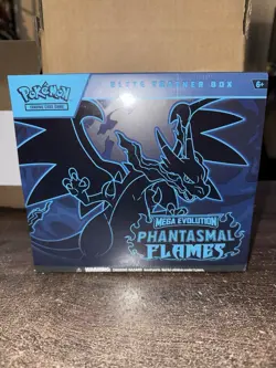 Pokemon Mega Evolution Phantasmal Flames And Mega Evolutions ETB 2 Box Bundle - Image 2