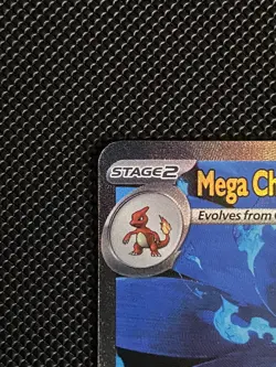 Mega Charizard X EX SIR 125/094 (English) Phantasmal Flames Pokemon TCG NM - Image 2