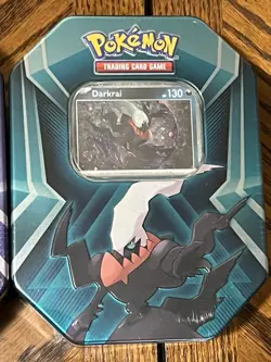 Pokemon TCG Slaking,Tyranitar & Darkrai - Lot Of 3 New Sealed Collectors Tins - Image 3
