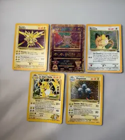 Vintage Holo Pokemon Lot: Black Star Promo, Base set, Base set 2, Gym Challenge - Image 1