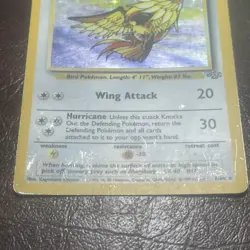 Pidgeot 8/64 Holo Rare Pokemon TCG 1999 Jungle - Image 3