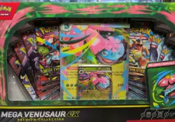 Pokemon Mega Venusaur ex Premium Collection Box SEALED + 3 Phantasmal Boosters - Image 2