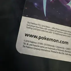 Pokemon Sun & Moon Ultra Prism Porygon-Z 3-Pack Blister Factory Sealed MINT - Image 3