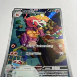 Pokemon Crocalor Scarlet & Violet Paldea Evolved 202/193 Illustration Rare - LP - Image 5