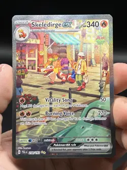 Pokemon TCG Skeledirge EX 258/193 Special Illustration Rare Paldea Evolved NM - Image 3