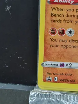 Galarian Zapdos SWSH124 Evolving Skies Prerelease Promo Deck Pokemon Sealed NM - Image 5