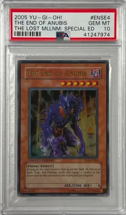 Yu-Gi-Oh! PSA 10 GEM-MT 'The End Of Anubis' TLM-ENSE4 ~LIMITED EDITION~ - Image 3