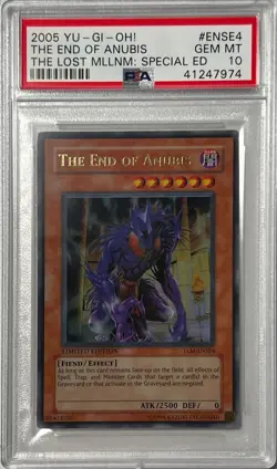 Yu-Gi-Oh! PSA 10 GEM-MT 'The End Of Anubis' TLM-ENSE4 ~LIMITED EDITION~ - Image 4