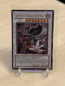 YUGIOH Blackwing - Silverwind the Ascendant SOVR-EN041 Ultra Rare - Image 2