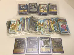 Digimon 2000 Upper Deck Series Foil Lot Of 280+ Trading Cards - Image 1
