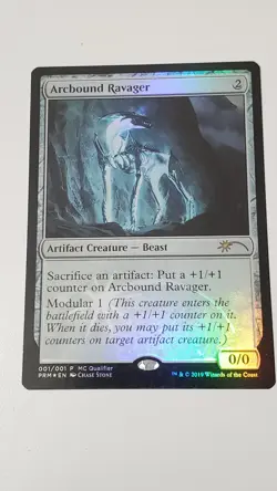 Arcbound Ravager WMCQ Promo Cards Foil - Image 1