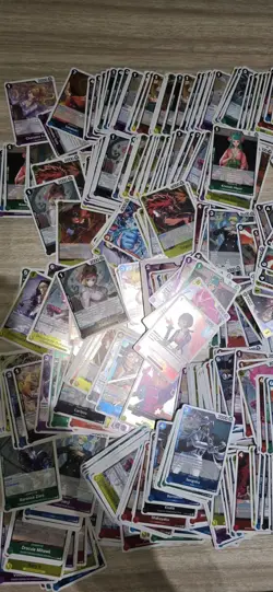 One Piece Card Game Lot Of 600+ Rares Pack Fresh OP07,OP08, OP10, OP11,OP12,OP13 - Image 2