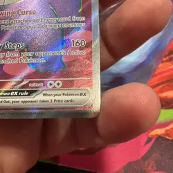 Pokemon TCG Gengar EX Temporal Forces 193/162 Full Art Ultra Rare Card - Image 4