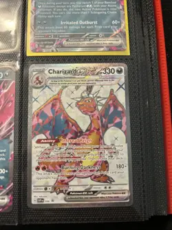 Charizard EX 056 Scarlet & Violet Promo Holo Card NM Condition - Image 1