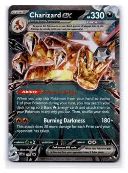 Charizard ex - Promo SV: Scarlet & Violet Promo Cards 196 LP-NM - Image 1