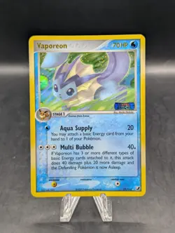 Vaporeon 19/115 Ex Unseen Forces Reverse Holo Rare LP Pokemon Card - Image 5