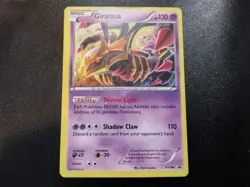 Giratina XY184 Cosmos Holo Black Star Promo XY Pokemon Card HP - Image 1