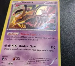 Giratina XY184 Cosmos Holo Black Star Promo XY Pokemon Card HP - Image 4