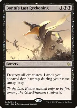 Bontu's Last Reckoning - Hour of Devastation | MTG Card - Image 1