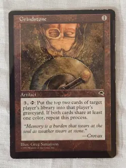 Played Grindstone Tempest Mtg Magic the Gathering - Image 1