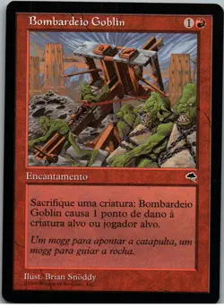 Goblin Bombardment | MtG Magic Tempest | Portuguese | NM - Image 1