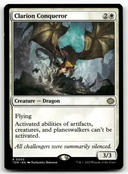 Clarion Conqueror #5 MTG Tarkir TDM NM X1 - Image 1