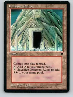 Magic the Gathering Dwarven Ruins Fallen Empires MTG Free Shipping! - Image 1