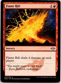 Magic the Gathering Flame Rift Modern Horizons 2 x1 MTG Free Shipping! - Image 1