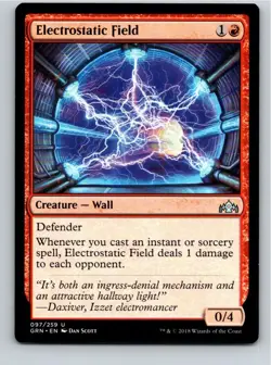 Magic the Gathering Electrostatic Field Guilds of Ravnica MTG Free Shipping! - Image 1