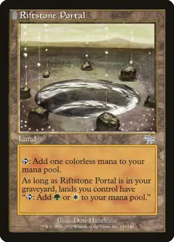 MTG - Riftstone Portal [Judgment] Lightly Played - Image 1