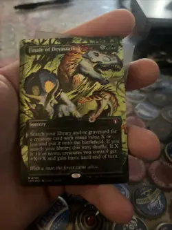 Finale of Devastation (Borderless) Commander Masters Foil - Image 1