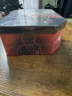 Pokemon TCG Team Rocket Tin - Persian - Sealed - Image 3