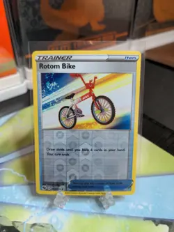 Rotom Bike 063/073 Reverse Holo NM Pokemon TCG Card- Champions Path - Image 1